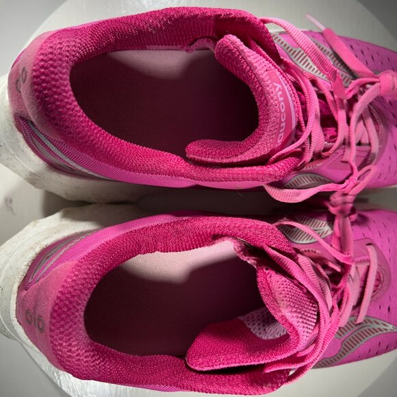 Saucony Endorphin Speed 4 Womens Size 10 Running Shoes Sneakers Pink Gym Walking - Picture 9 of 12